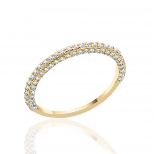 Δαχτυλίδι Σειρέ με Ζαφείρια L.C 0,45Ct DK0422
